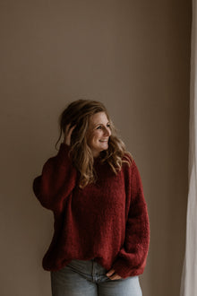  Pullover Anne Bordeaux